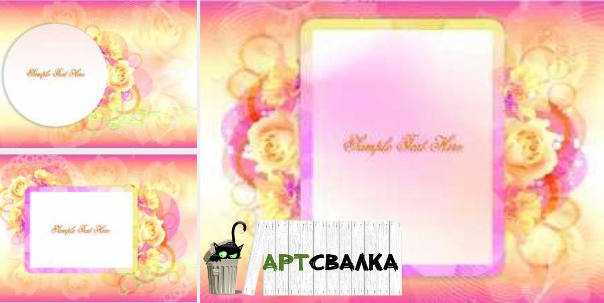 Розовые свадебные фоны | Pink wedding backgrounds